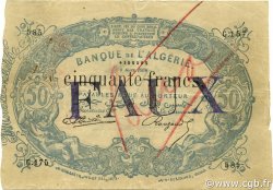 50 Francs ARGELIA  1904 P.073x MBC