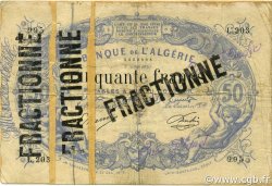 50 Francs ALGERIA  1910 P.073 MB