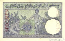 20 Francs ALGERIEN  1912 P.078s ST