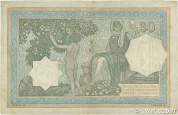 50 Francs ALGERIA  1937 P.080a q.BB
