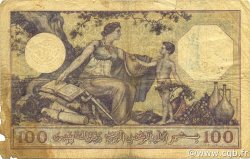 100 Francs ALGERIA  1924 P.081a q.MB