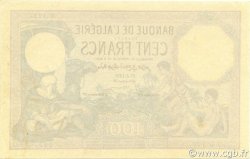 100 Francs ALGERIA  1921 P.081s q.FDC