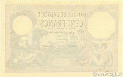 100 Francs Épreuve ALGÉRIE  1921 P.081s pr.NEUF