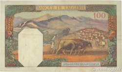 100 Francs ALGERIEN  1939 P.085a fVZ