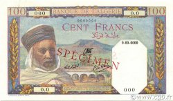 100 Francs ALGERIA  1938 P.085s q.FDC