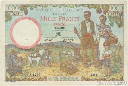 1000 Francs ARGELIA  1942 P.089