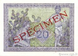 20 Francs ALGERIA  1942 P.092s FDC