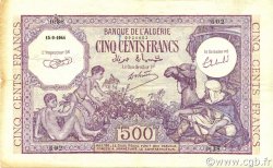 500 Francs ARGELIA  1944 P.095 MBC+