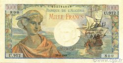 1000 Francs réserve ARGELIA  1945 P.096 SC