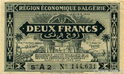 2 Francs ALGERIA  1944 P.099a XF