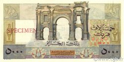 5000 Francs ALGERIA  1946 P.105s q.FDC