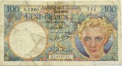 100 Francs Starfel ALGERIA  1945 P.115 MB