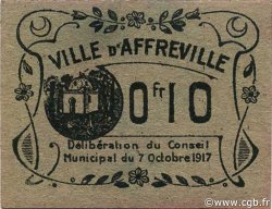 10 Centimes ARGELIA Affreville 1917 JPCV.02 SC