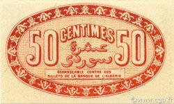 50 Centimes ALGERIA Alger 1915 JP.137.05 FDC