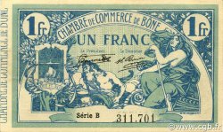 1 Franc ALGERIA Bône 1917 JP.138.05 XF