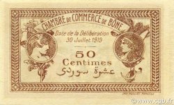 50 Centimes ALGERIA Bône 1919 JP.138.08 FDC