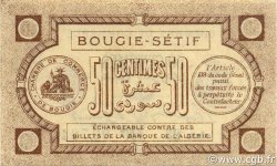 50 Centimes ALGERIA Bougie - Sétif 1915 JP.139.01 AU