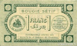 1 Franc ALGERIEN Bougie - Sétif 1915 JP.139.02 ST