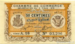50 Centimes ARGELIA Bougie - Sétif 1918 JP.139.03 FDC