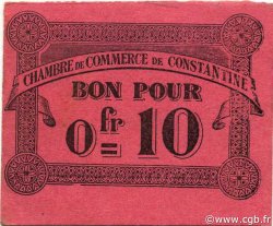 10 Centimes ALGERIEN Constantine 1915 JP.049 ST