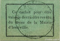 5 Centimes ALGERIA Isserville 1917 JPCV.01 q.FDC