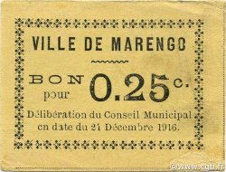 25 Centimes ALGERIA Marengo 1916 JPCV.06 XF+