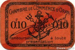 10 Centimes ALGERIEN Oran 1916 JP.047 fST