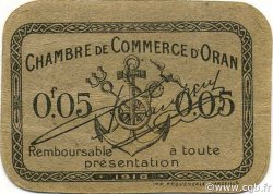 5 Centimes ALGERIA Oran 1918 JP.052 UNC-