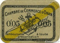 5 Centimes ARGELIA Oran 1920 JP.056 SC+