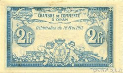 2 Francs ARGELIA Oran 1915 JP.141.03 FDC