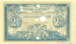 2 Francs ALGERIEN Oran 1915 JP.141.16v ST