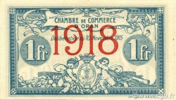 1 Franc ALGERIA Oran 1918 JP.141.20 FDC