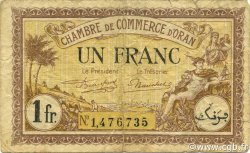 1 Franc ALGERIA Oran 1922 JP.141.33