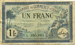 1 Franc ALGÉRIE Oran 1923 JP.141.39