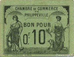 10 Centimes ALGERIEN Philippeville 1919 JP.142.15 fST+