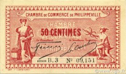 50 Centimes ALGERIA Philippeville 1917 JP.142.08 AU-