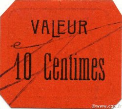 10 Centimes ALGERIA Sidi-Bel-Abbès 1916 JPCV.07 UNC-