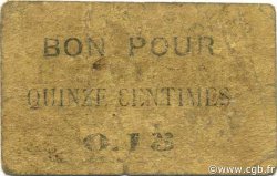 15 Centimes ALGÉRIE Ténès 1916 JPCV.03 B+