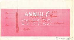 100 Francs Annulé ALGERIEN  1932 P.--