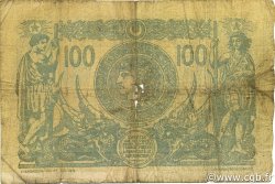 100 Francs TUNESIEN  1904 P.04x fS