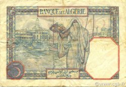 5 Francs TúNEZ  1932 P.08a MBC