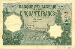 50 Francs TúNEZ  1928 P.09