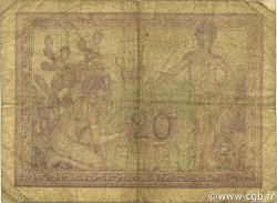 20 Francs TUNESIEN  1944 P.18 fS