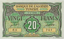 20 Francs TúNEZ  1948 P.22