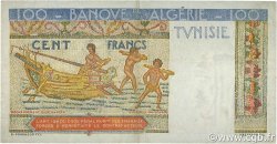 100 Francs TUNISIA  1947 P.24 BB to SPL