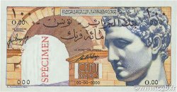 100 Francs Spécimen TUNESIEN  1946 P.24s fST+