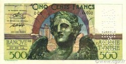 500 Francs TUNESIEN  1950 P.28s fST+