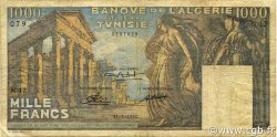1000 Francs TUNISIA  1950 P.29a MB