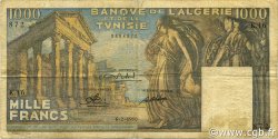 1000 Francs TUNISIA  1950 P.29a q.MB