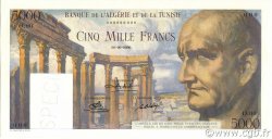 5000 Francs TUNESIEN  1950 P.30s